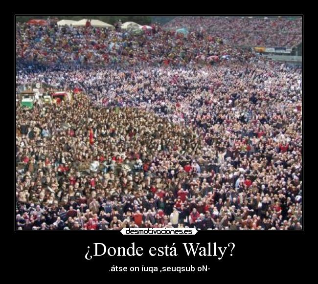 ¿Donde está Wally? -