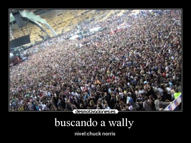 buscando a wally  - 