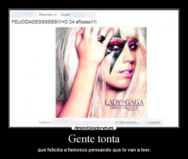 carteles lady gaga desmotivaciones