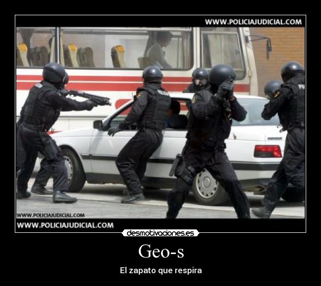 carteles geo geos policia policia paliza desmotivaciones