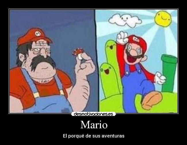 Mario - El porqué de sus aventuras