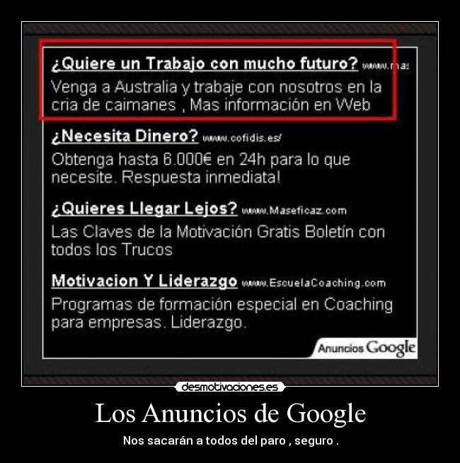 Los Anuncios de Google - 