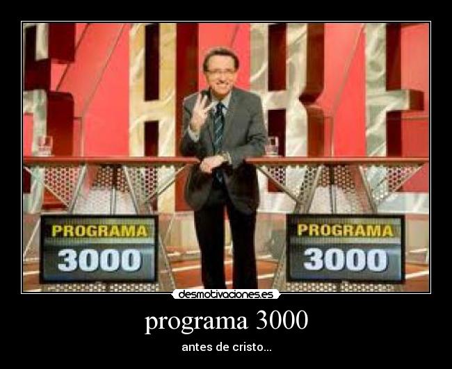 programa 3000 - 