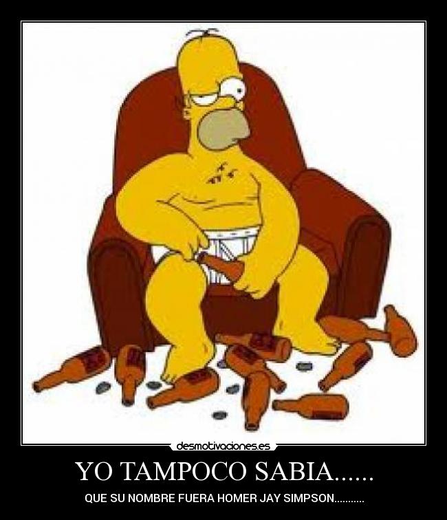 YO TAMPOCO SABIA...... -