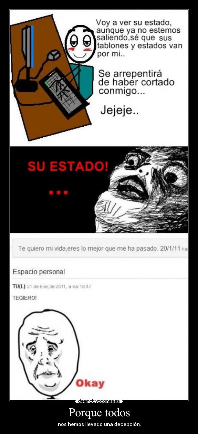 carteles todos desmotivaciones