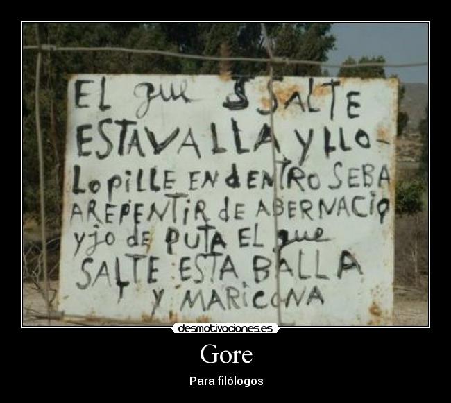 carteles l gore lol pene desmotivaciones