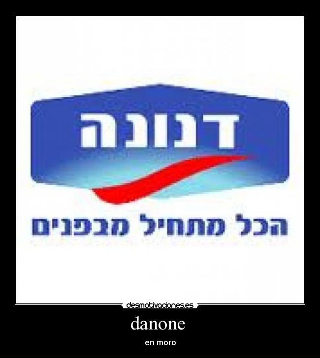 danone  - en moro