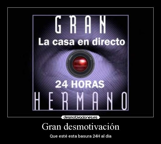 Gran desmotivación -
