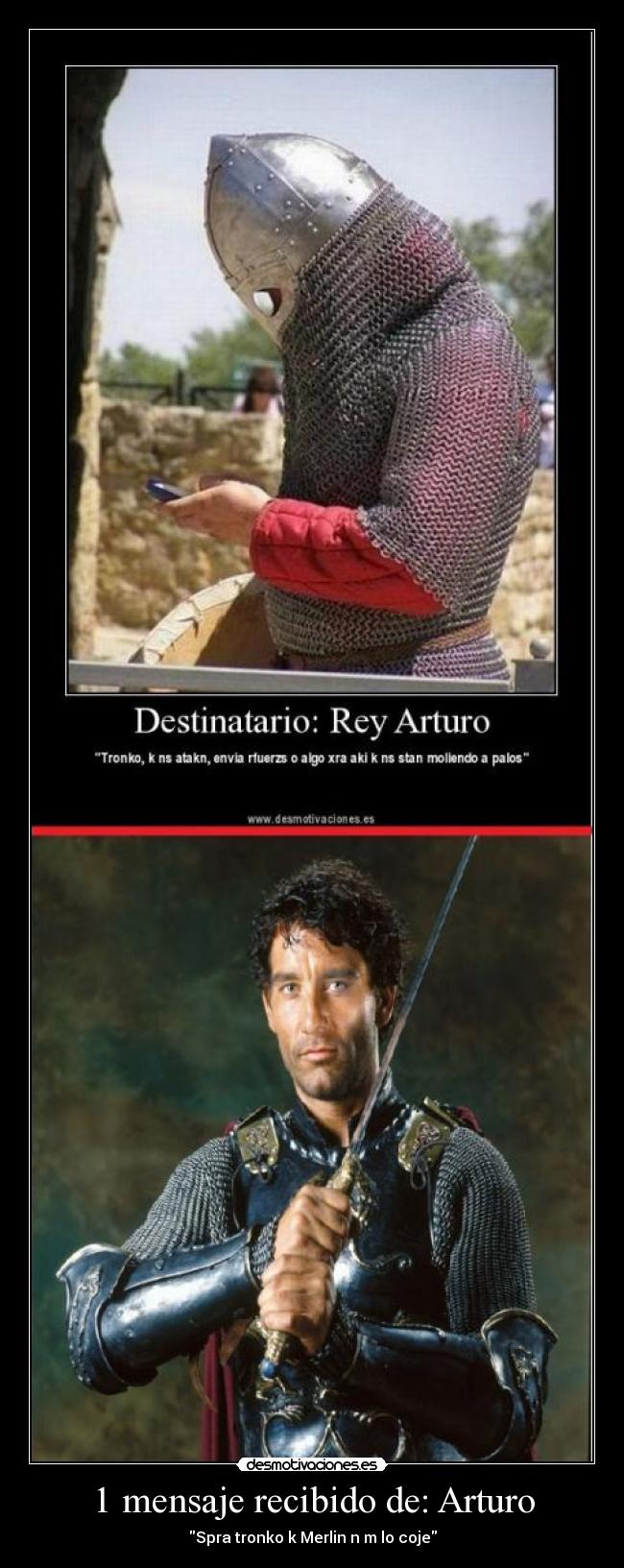 1 mensaje recibido de: Arturo -