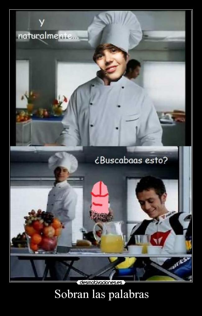 Sobran las palabras -