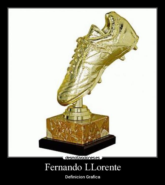Fernando LLorente - Definicion Grafica