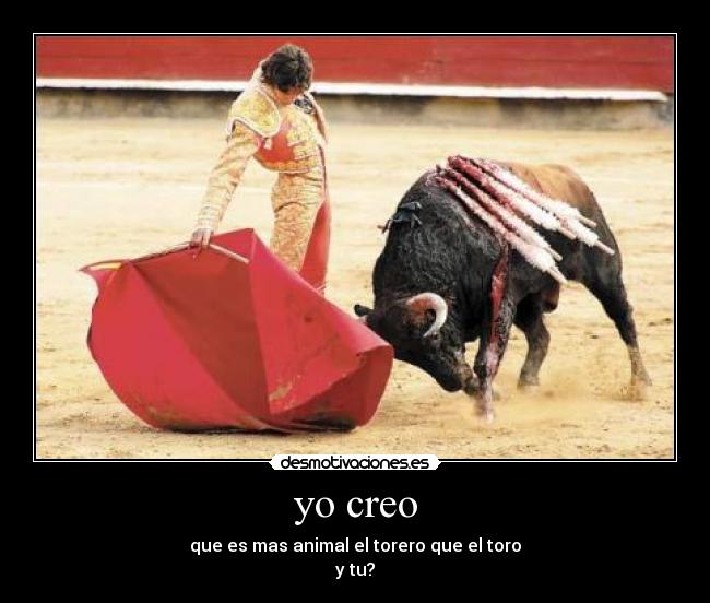yo creo -