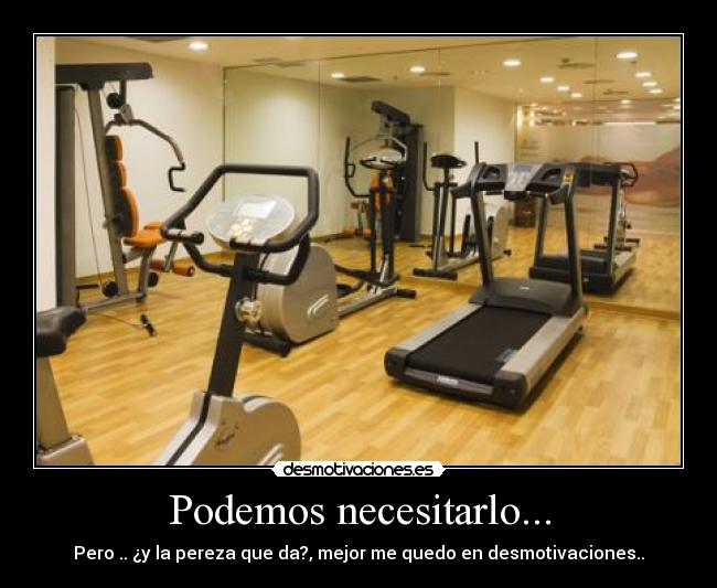 carteles gimnasio desmotivaciones