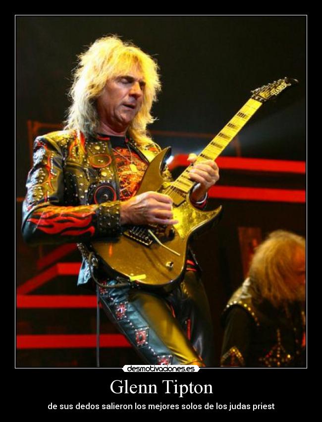 Glenn Tipton - de sus dedos salieron los mejores solos de los judas priest