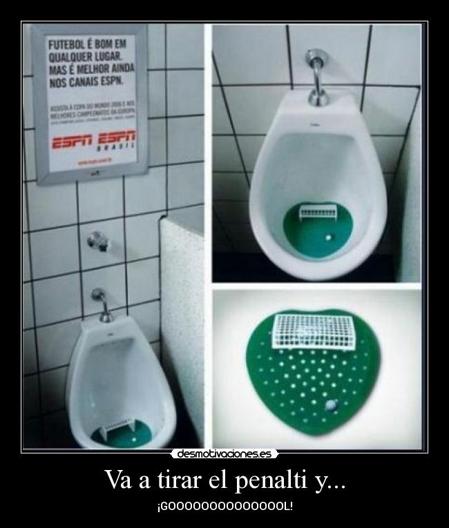 Va a tirar el penalti y... -