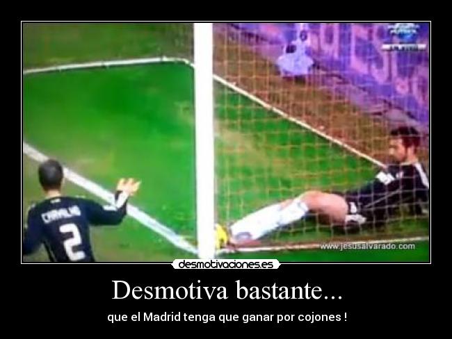 Desmotiva bastante... -