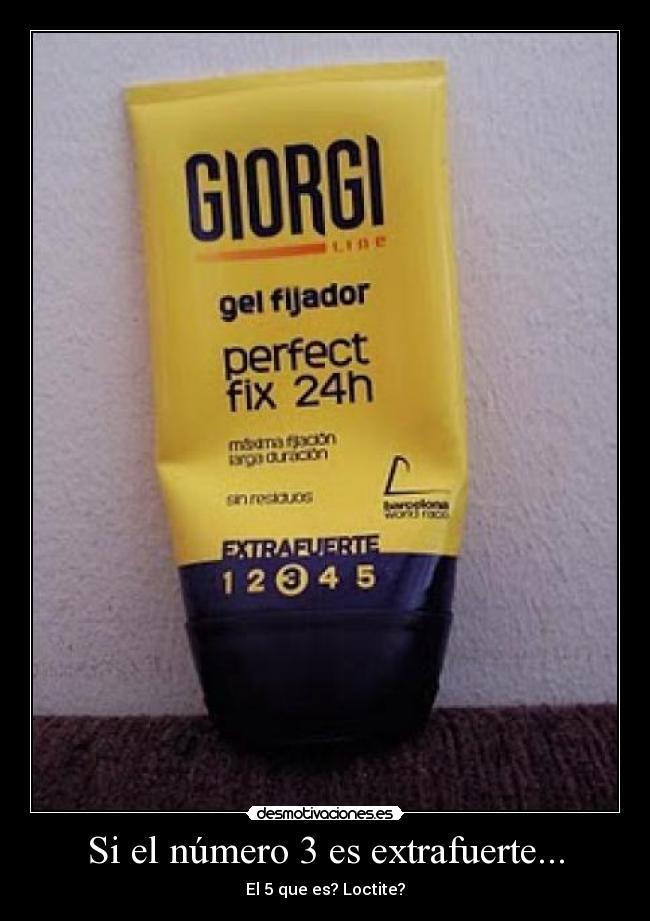 Si el número 3 es extrafuerte... -