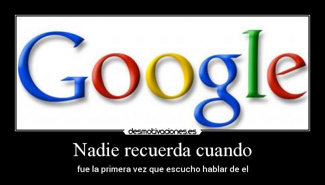 Nadie recuerda cuando - 