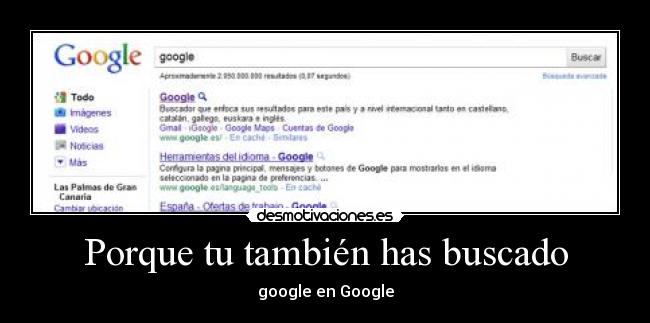 Porque tu también has buscado - 