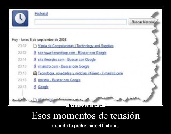 Esos momentos de tensión - 