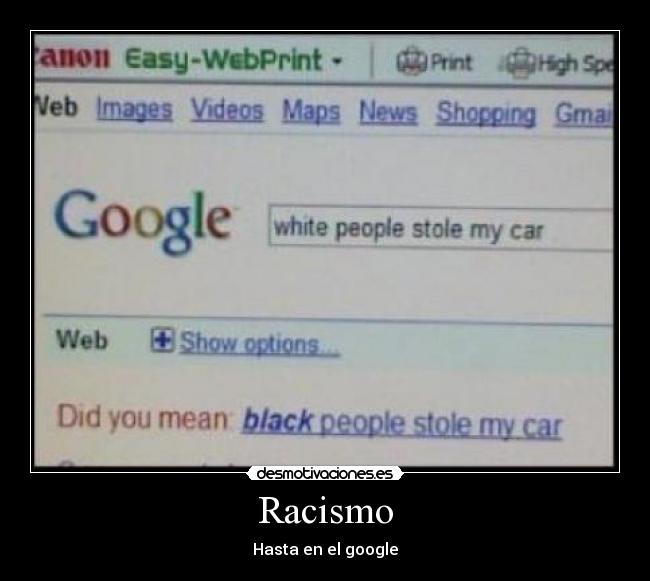 Racismo -