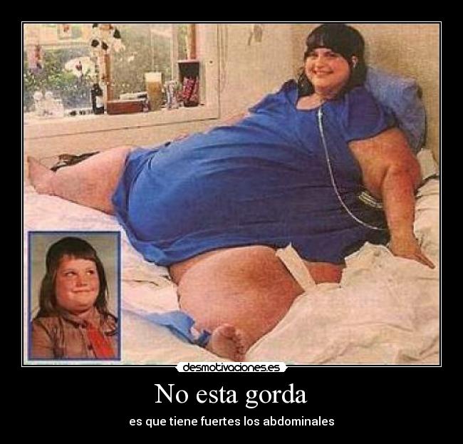No esta gorda -