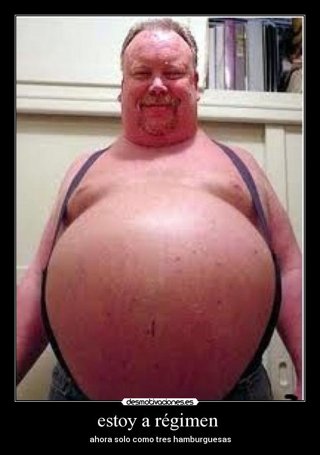 estoy a régimen  - 