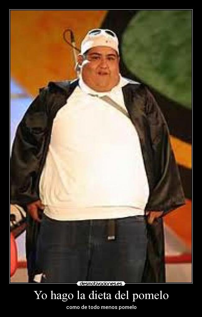 Yo hago la dieta del pomelo - como de todo menos pomelo