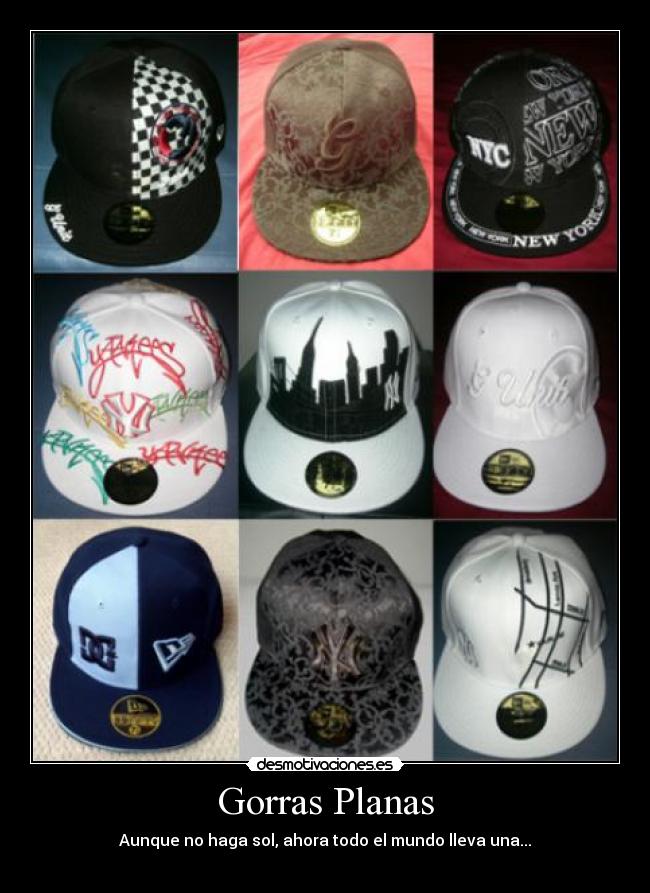 Gorras Planas -