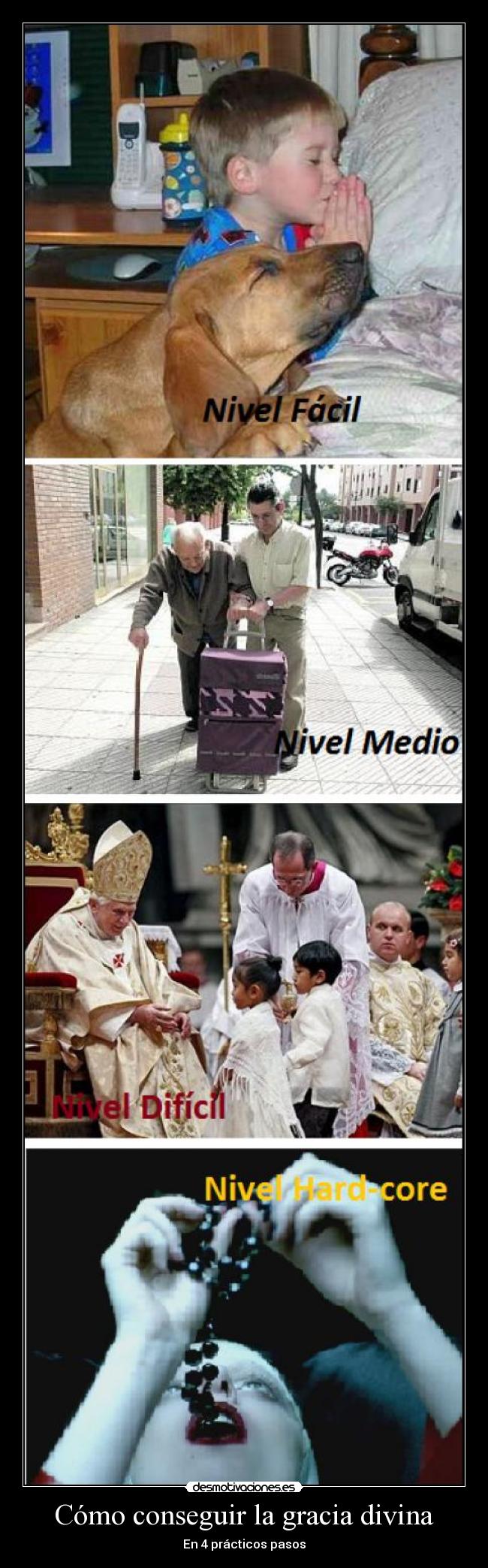 Cómo conseguir la gracia divina -