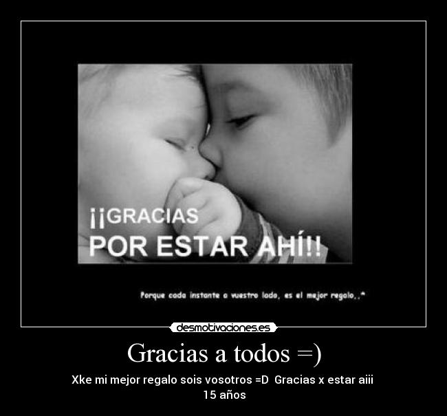 Gracias a todos =) -