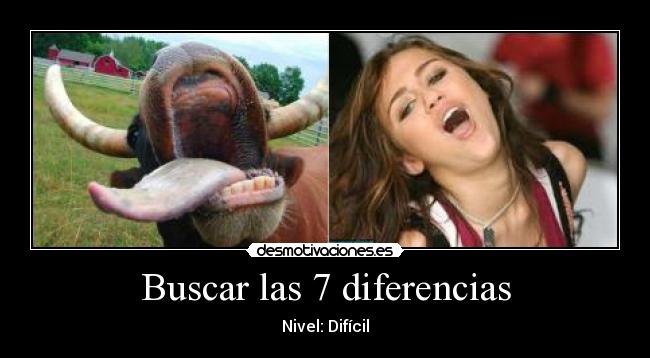 Buscar las 7 diferencias -