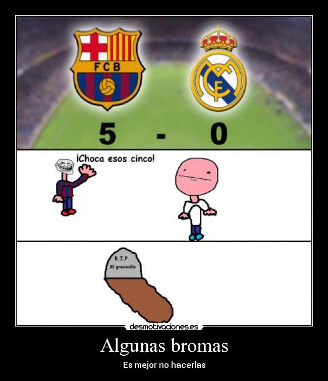 Algunas bromas - Es mejor no hacerlas