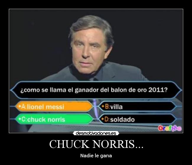 CHUCK NORRIS... -