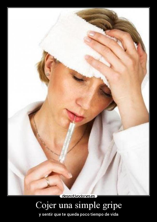 carteles gripe desmotivaciones