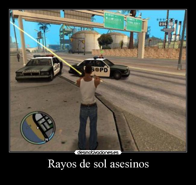 Rayos de sol asesinos -