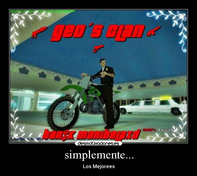 simplemente... -