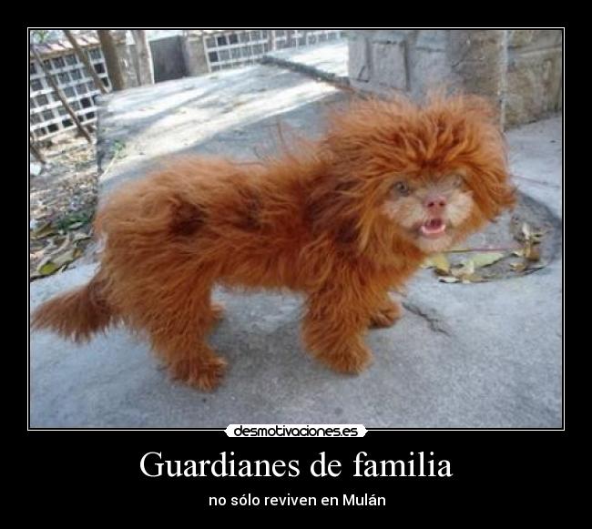 Guardianes de familia - no sólo reviven en Mulán