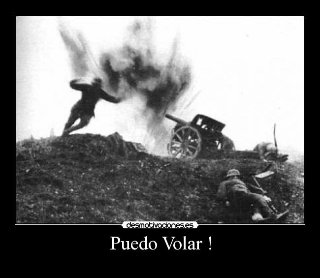 carteles volar guerra desmotivaciones