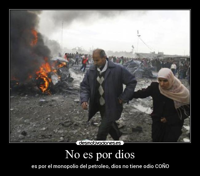 No es por dios - 