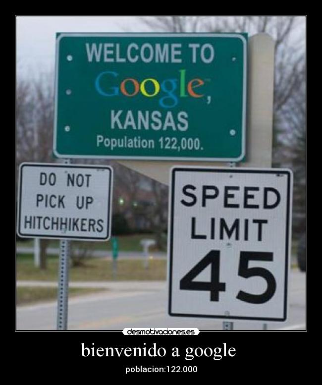 bienvenido a google  - poblacion:122.000