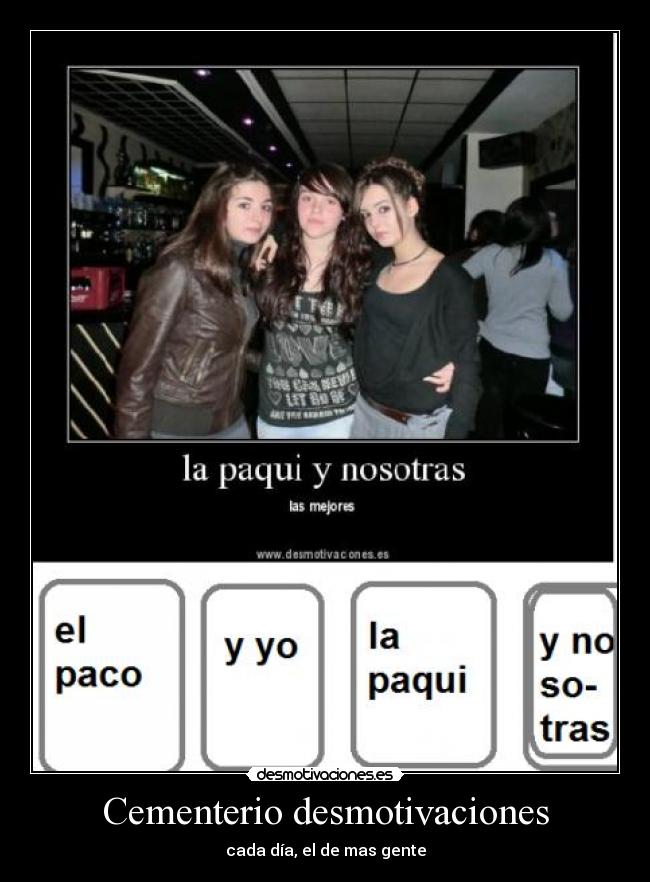 Cementerio desmotivaciones -