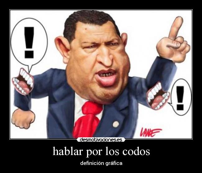 hablar por los codos - definición gráfica