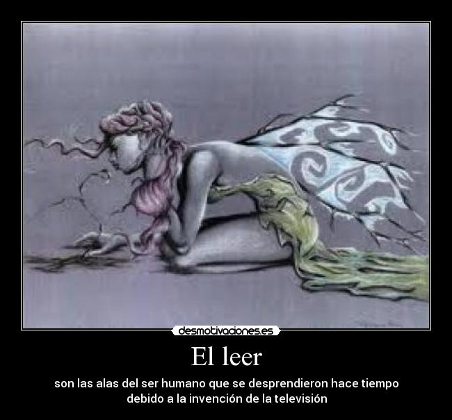 El leer -