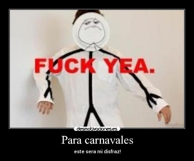 Para carnavales - este sera mi disfraz!