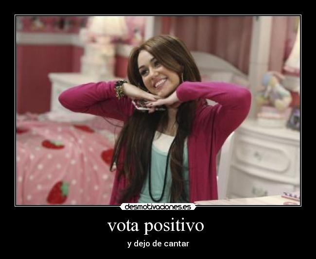 vota positivo -