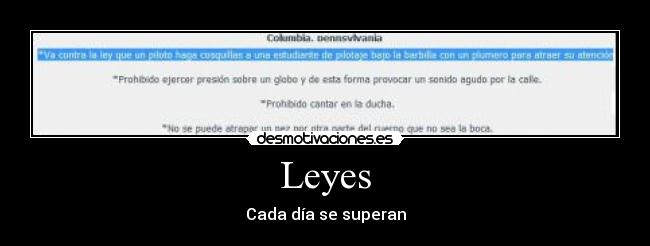 Leyes - 