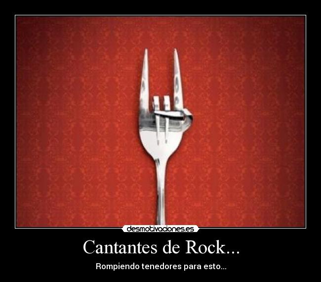 Cantantes de Rock... -