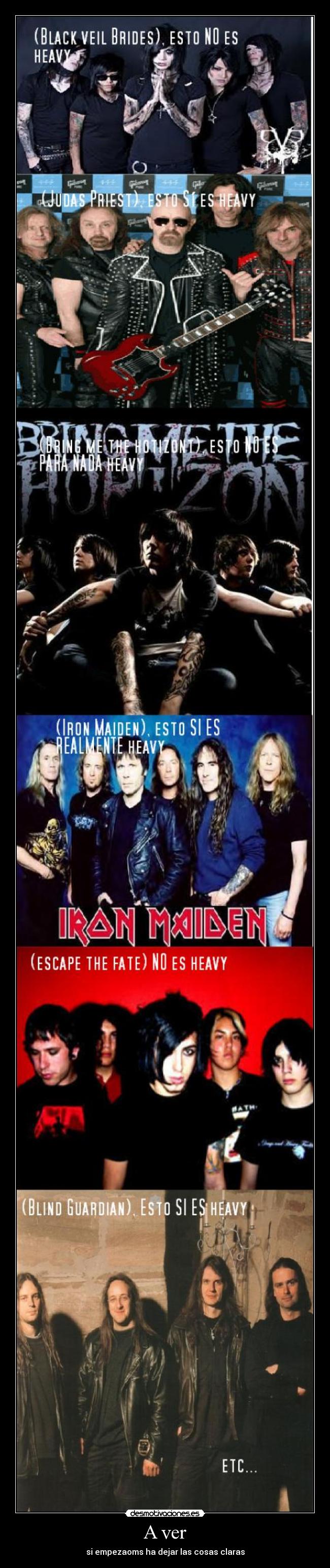 A ver - si empezaoms ha dejar las cosas claras