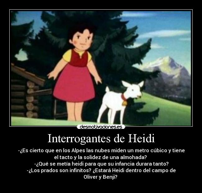 Interrogantes de Heidi -